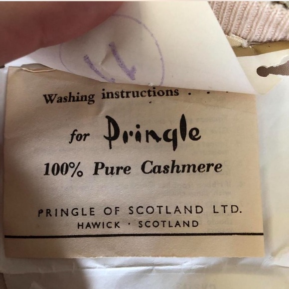 Pringle of Scotland Women’s Cream and Beaded Floral Cashmere Cardigan - Picture 7 of 8